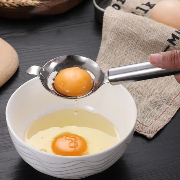 Eggeplomme- og eggehviteutskiller, verktøy for separering av egg
