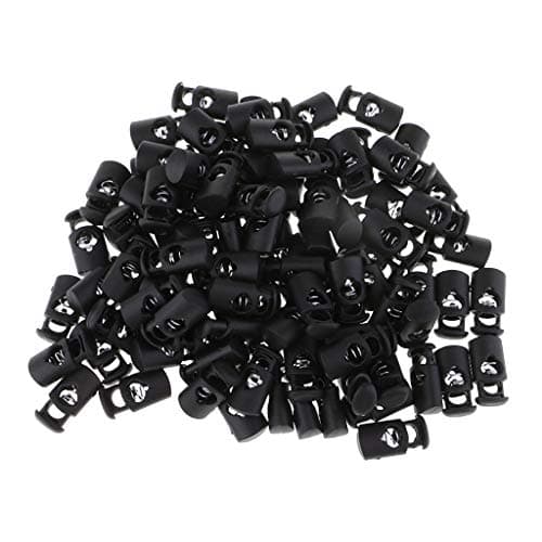 Snörlås Toggles 100-pack, Fjäderänds-cylinder