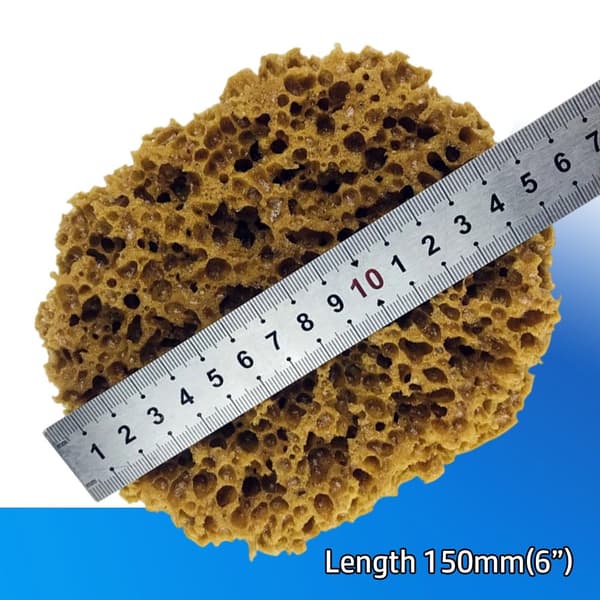 Tekstursvamp til maling - 2 stk., længde 15 cm, tykkelse 7 cm, kunstig svamp 2PCS