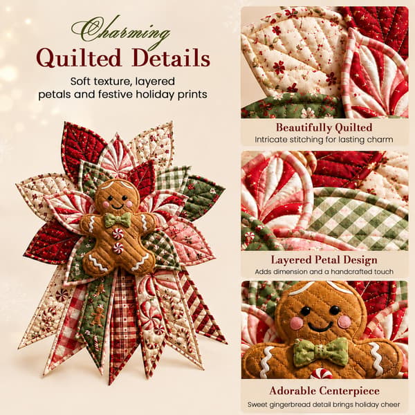 Daily Partner Quilted juleophæng DIY sykit (3 stk.) 3PCSA