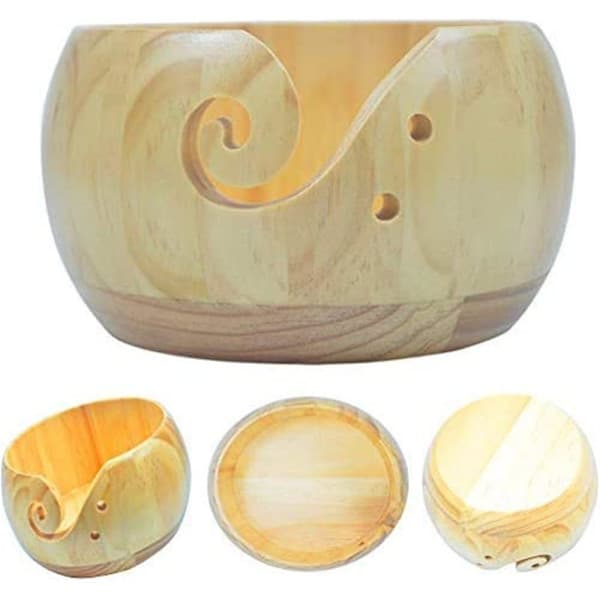 Garnbolle i tre, stil 5