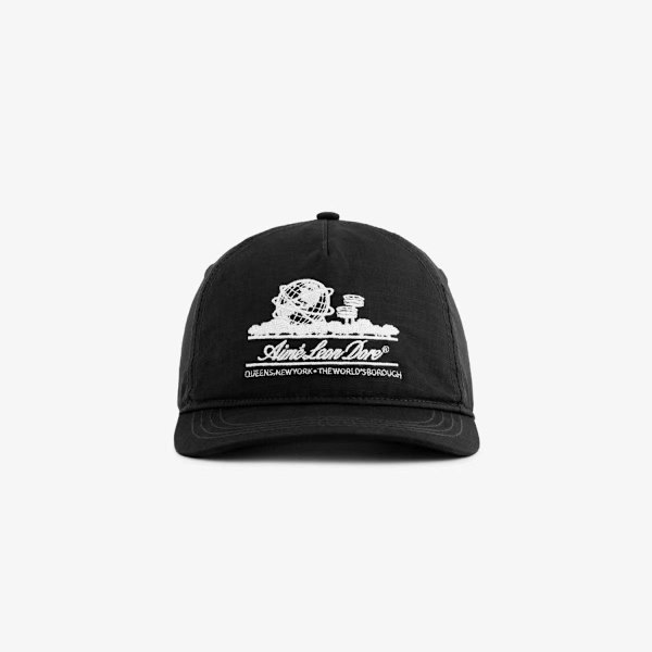 AIM Leon Dore Unisex Justerbar Baseballkasket Sort Sort Black