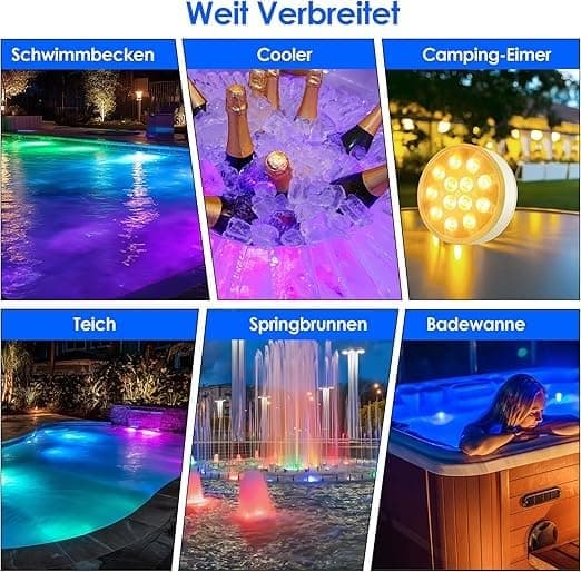 Lay-Z-Spa LED-spabelysning, 7 farver undervandsbelysning