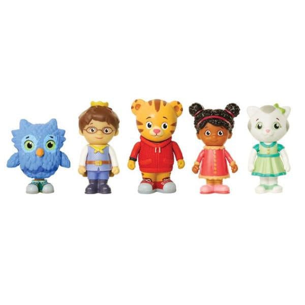 5 stk. Daniel Tigers Kvarter figurer