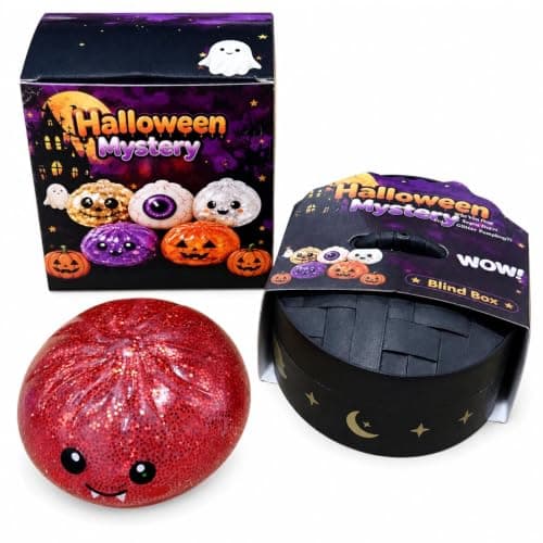 Halloween Squishies Dumpling Squishies Legetøj med Damper, #07 #07
