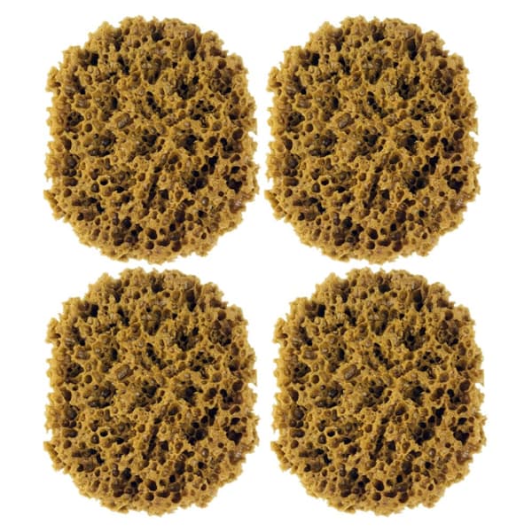 Tekstursvamp for maling - 4 stk, lengde 15 cm, tykkelse 7 cm, kunstig svamp 4PCS