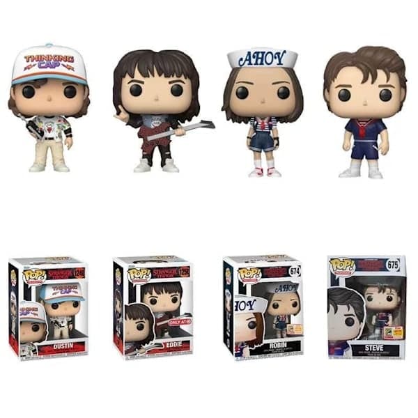 Høykvalitets Stranger Things Sesong 4 Robin Funko Pop! Vinyl Samlefigur Robin Robin Robin Robin