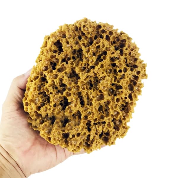 Tekstursvamp til maling, længde 15 cm, tykkelse 7 cm, kunstig svamp 1PC