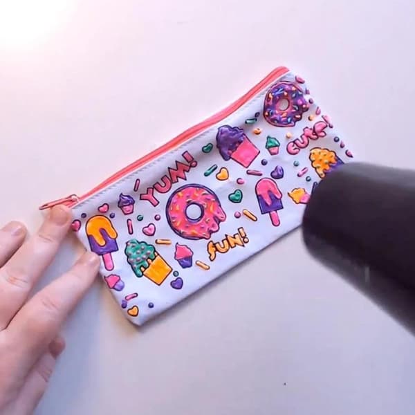 12 kpl Popcorn-kuplapiirustuskyniä 3D-tussit, Puffys