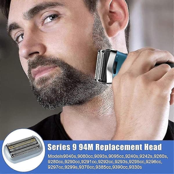 Erstatningshode for barberhode 94M kompatibel med Series 9/9 Pro for menn 9040s, 9080cc, 9093s, 9095cc