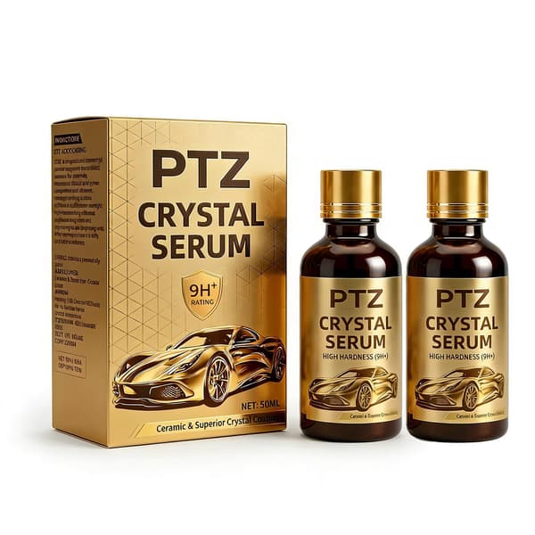 PTZ Crystal Serum – Avancerad Grafen Keramisk Beläggning för Bilar (2-pack) : Fordon 2 set