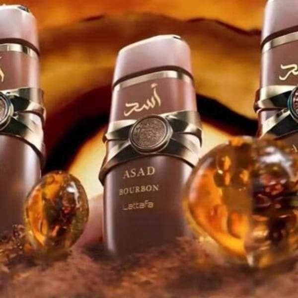 Lattafa Asad Bourbon Eau De Parfum Spray til mænd og kvinder 100 ml
