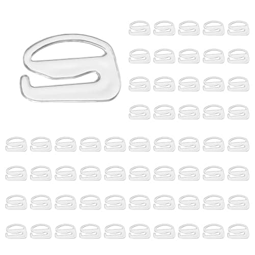 MECCANIXITY BH-kroker for stropper, 9-formede BH-kroker erstatning 8mm / 100 Clear