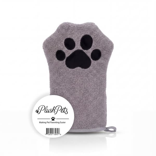 Mikrofiber kæledyrshåndklædehandske til hunde og katte - Superabsorberende tørrehandsker til hunde