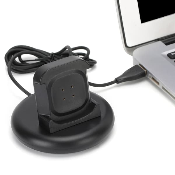 Opladningsdock til ur med magnetisk interface-opladningsbase, passer til Fitbit Versa 3/Sense
