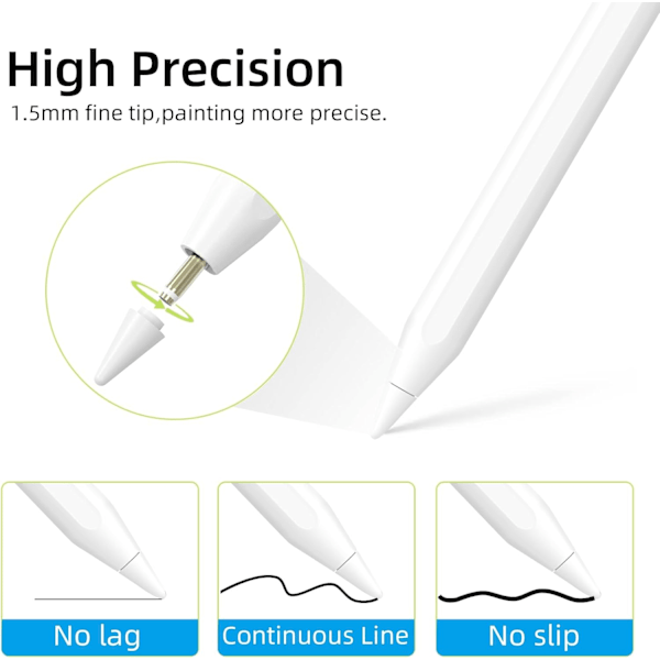 Touchpenn / Stylus - iPad 2018–2023