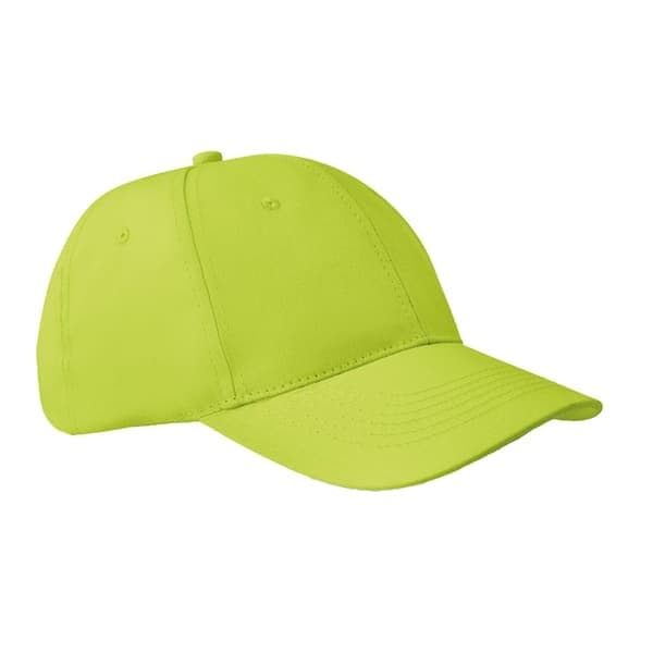MidOcean Basie 6-panels keps, lime, en storlek Lime One Size