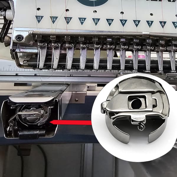 OZXCHIXU 5PCS Standard industriell undertrådsspolehus storlek L