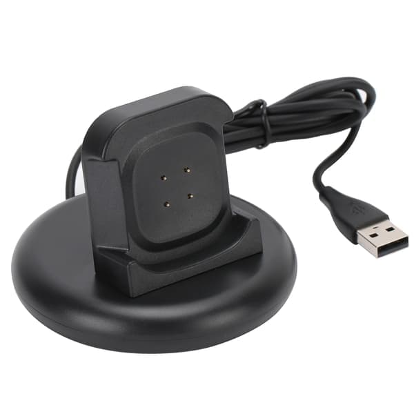 Opladningsdock til ur med magnetisk interface-opladningsbase, passer til Fitbit Versa 3/Sense