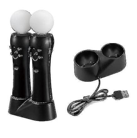 Spillkontrollerlader for Sony Ps4 Vr Move Motion Controller Playstation Play Station Ps 4 Ladestasjon