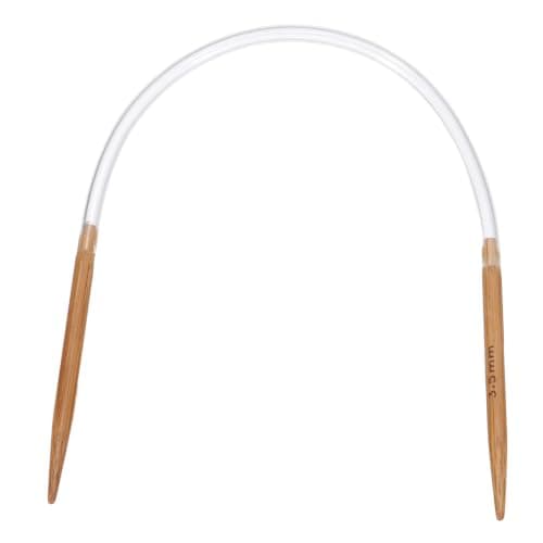 ELEZAPLY Bambus Rundpinde 9\" (23cm) US Størrelse 4 (3.5mm) 9 inch x Size US 4 (3.5mm)