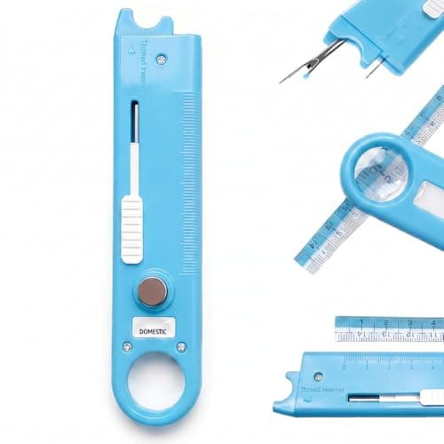4-in-1 neulanlangoitin ompelukoneeseen, ompelutarvikkeet, sininen Blue