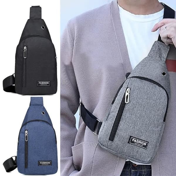 Axelremsväska Crossbody-väska, Grå Grey