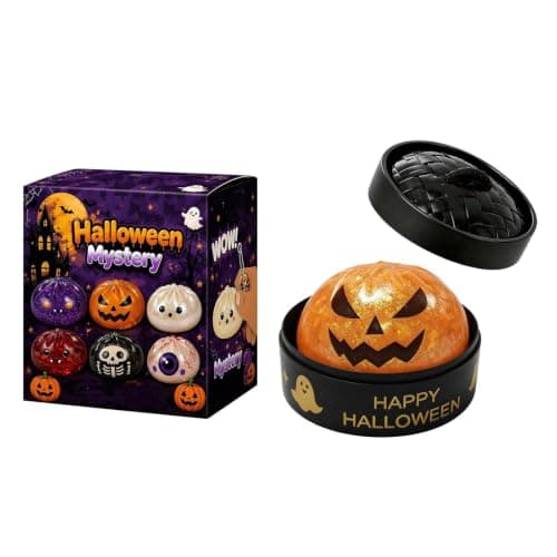 Halloween Squishies Dumpling Squishies Legetøj med Damper, #09 #09