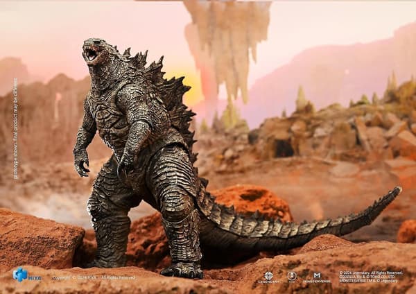 Hiya Toys Godzilla X Kong: New Empire Godzilla Evolution Exquisite Series Preview - Eksklusiv actionfigur