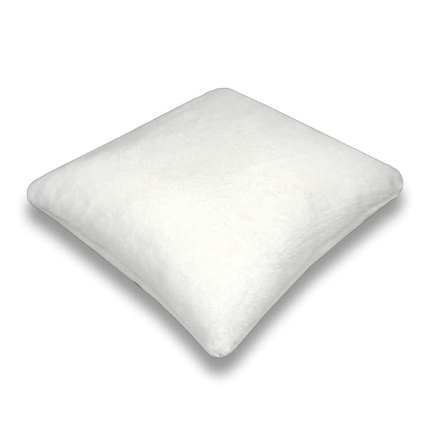 7,5\" Snehvid Velour Tiara & Krone Display Pude
