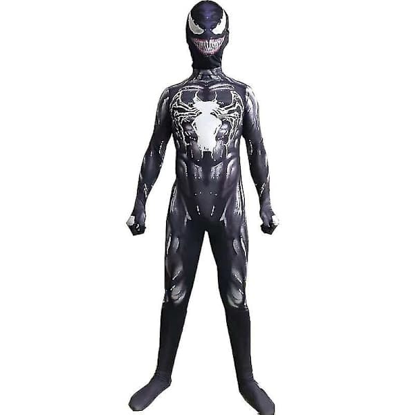 Barn Venom Monster Cosplay Kostym - 4-5 år 4-5 Years