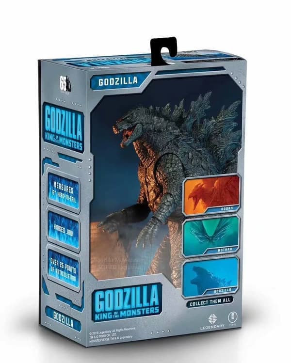 18 cm Godzilla Monster 2019 Filmversion Håndholdt Model Legetøj