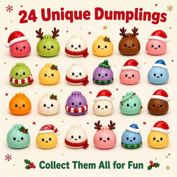 Squishy stressleksak - Julig squishy pepparkaksgubbe Christmas Squishy Gingerbread Man