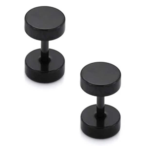 2 kpl musta feikkivenytyskoru - 6mm