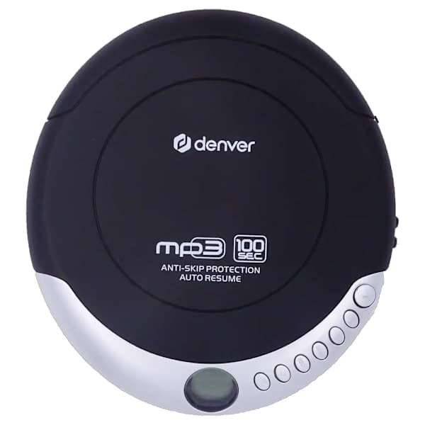 Denver bærbar CD-afspiller med anti-skip og MP3-understøttelse