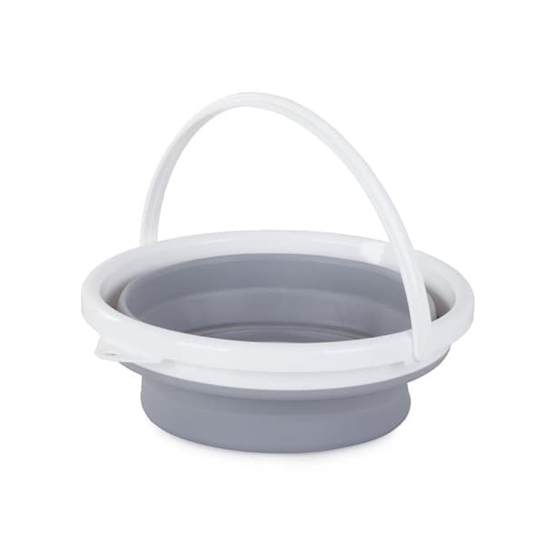5L hopfällbar hink med lock - Silikon