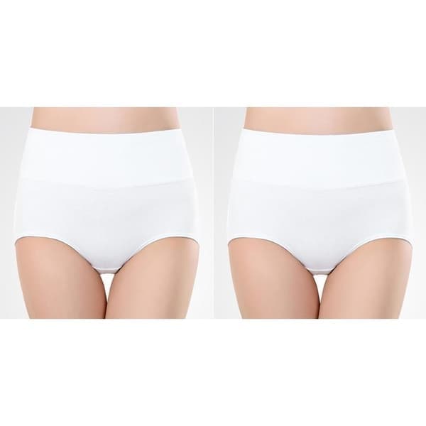 INF Trosor Hög Midja (5-pack), Vit, Storlek XL Vit XL