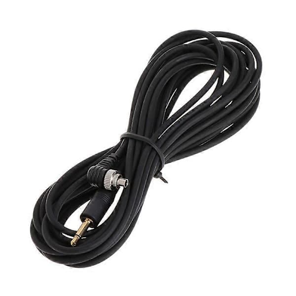 3,5 mm hann til hann Flash PC Sync Cord Kabel Lysutløser For Studiofotografering
