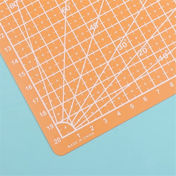 A4 PVC Skæremåtte Patchwork Skæreværktøj DIY Håndlavet Selvreparerende Plade Kunstværktøjssæt