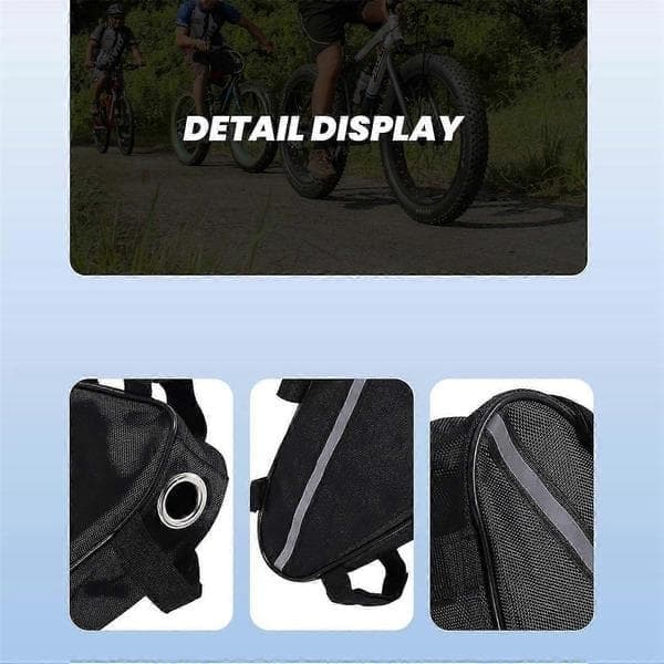 Cykelväska Triangulär Batteripaket Cykelbatteripaket Elcykel Litiumbatteri Triangulär