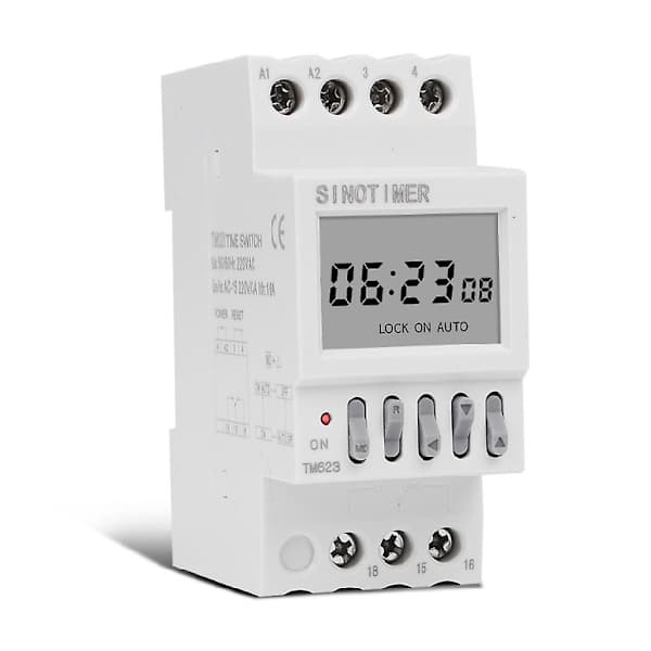Digitalt astronomisk timerur indendørs timer med astronomisk ur 220V