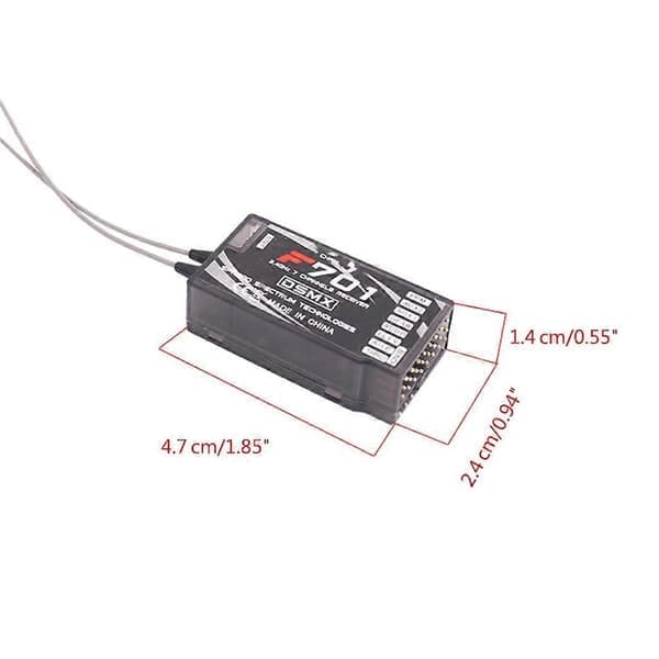 F701 DSM2 flysender erstatter AR6210 S603 til model DX6i DX8
