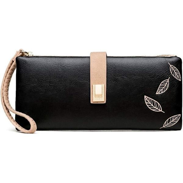 Damplånbok Stor Lång Vikbar Clutch