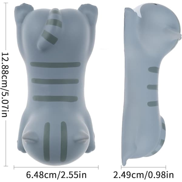 Søt håndleddsstøtte musematte liten katt håndleddsstøtte ergonomisk musematte myk minneskum håndleddsstøtte skrivebordsmatte for datamaskin bærbar PC