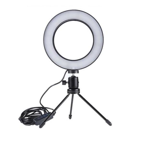 Pro Ring Light Studio Bordsmodell - Ringlampa för perfekta foton och videor