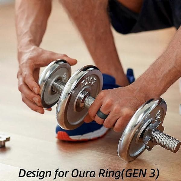 Ring Protector för Oura Ring Gen3 Elastisk Silikon Ring Skyddshylsa S Rose Gold S Rose Gold