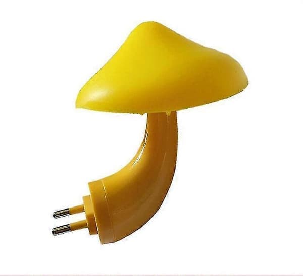 LED nattlys plug-in lampe sopp nattlys magisk mini søt soppformet nattlys