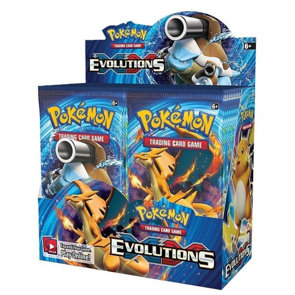 Pokémon-kortspel engelsk version Boost Box Blind Pack samlarkortlåda Evolutions