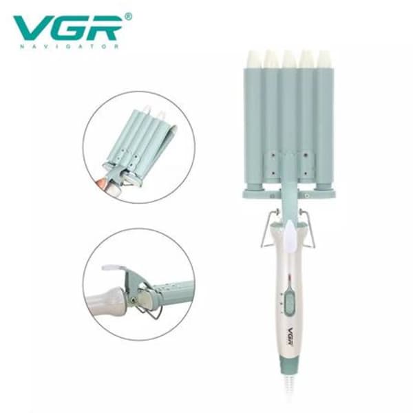 VGR Pro Hårkrøller med 5 Sylindere - V-597