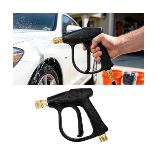 GZJHJF Högtrycksbiltvättspistol, aluminiumlegering, M22-14 gänga 1